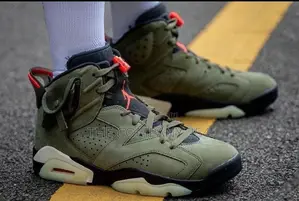 *Jordan 6 Cactus Jack Brown* *Sizes40-45