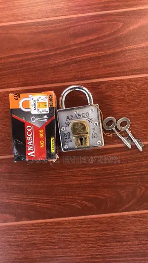 Anasco 60mm 7 Levers Pin Padlock
