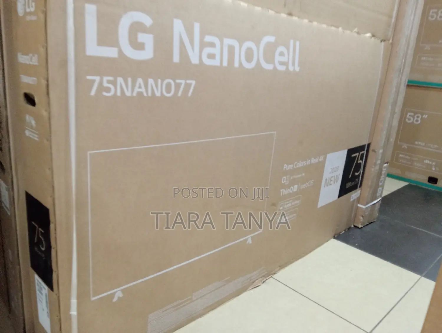 LG 75" Nano77 Smart Uhd Webos TV