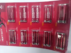 AAA Eveready Batteries Heavy Duty Carbon Zinc Batteries