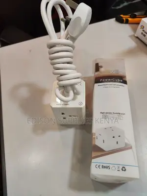 Cube Extension Cables + 3 Usb Ports 4 Way Multiplug Sockets