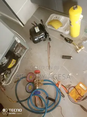 Min Fridge Compressor Replacement and Gas Refills