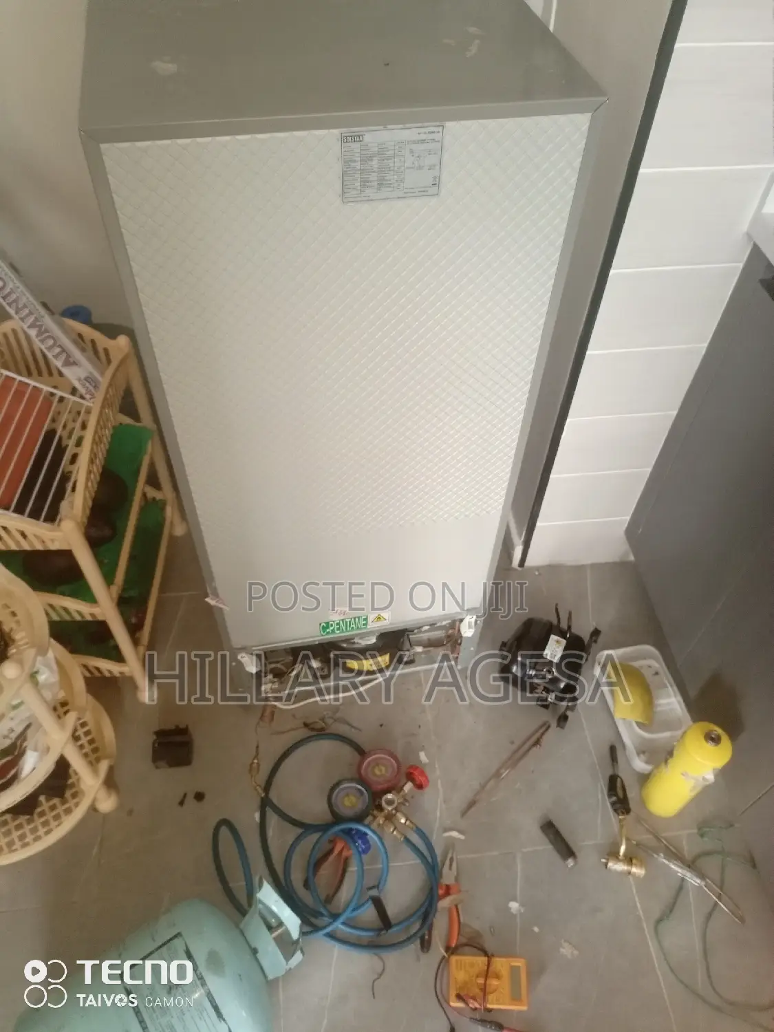 Min Fridge Compressor Replacement and Gas Refills