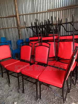 Restaurant Balls Chairs Hot Red