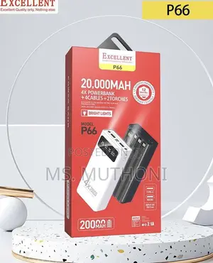 Excellent 4in1 Pd 20000mah Long Lasting Fastcharge Powerbank