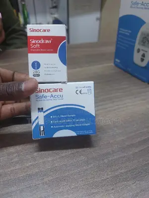Blood Glucose Test Strips+Lancets -SINOCARE