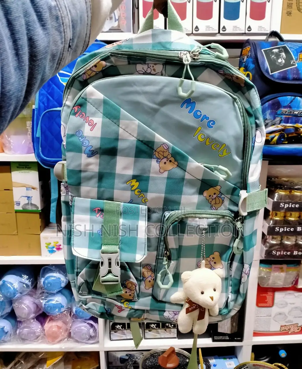 Assorted Colors School Bag