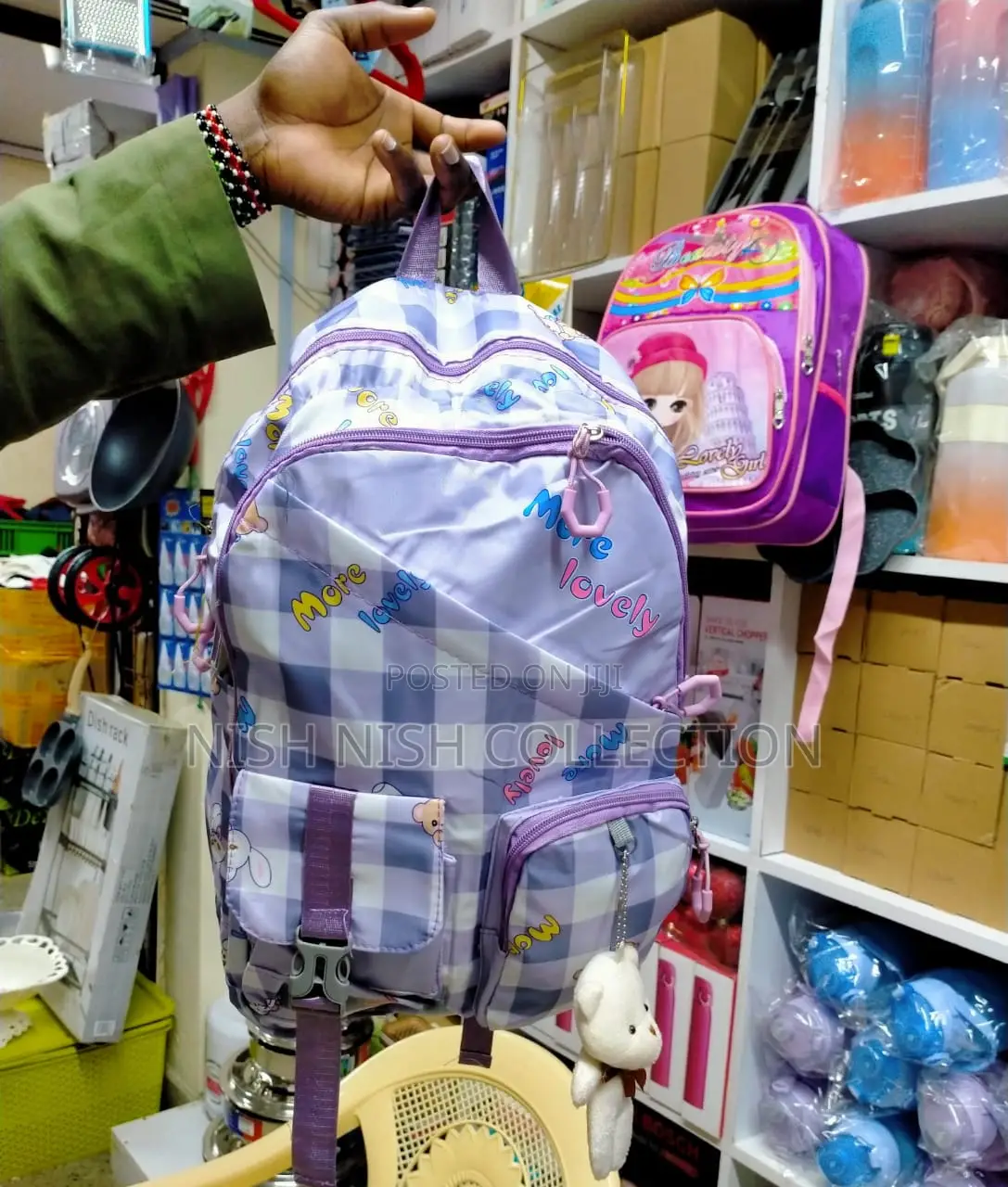 Assorted Colors School Bag
