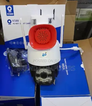 4G Simcard 360 Degrees Auto-Tracking PTZ Security Camera 2mp