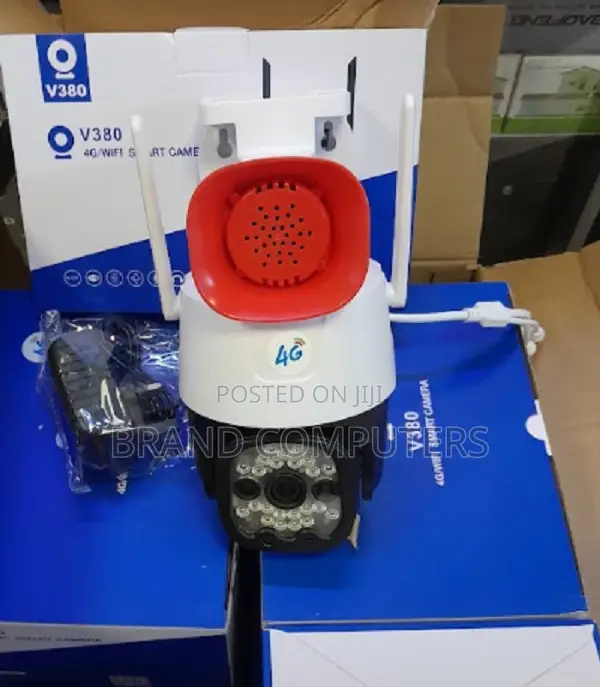 4G Simcard 360 Degrees Auto-Tracking PTZ Security Camera 2mp