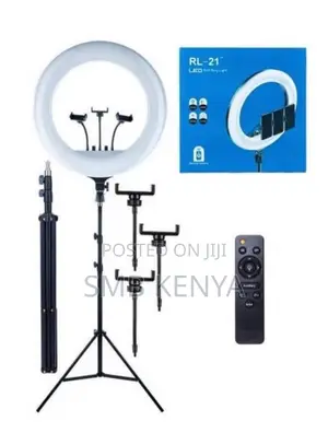 RL-21 Led Ring Light, 65W, 54 Cm, With Tripod
