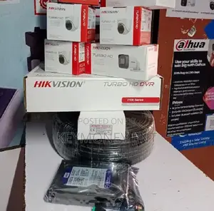 Hikvision 2MP 4CCTV Surveillance Cameras Complete Kit