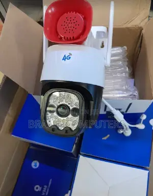 Wireless 4G Simcard 360 Degrees Auto-Tracking PTZ Camera