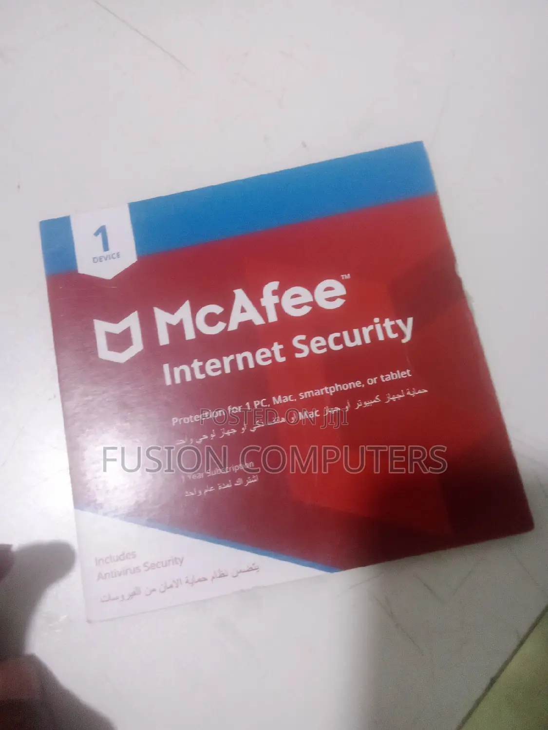McAfee Internet Security 1 User Sleeve 1 Year