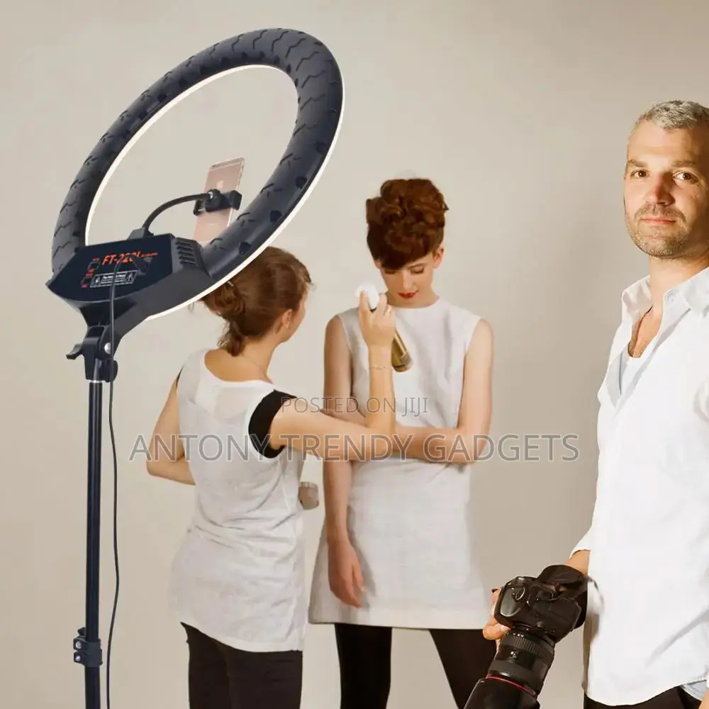18 Inch 3200- Dimmable Led Ring Light With Light Stand