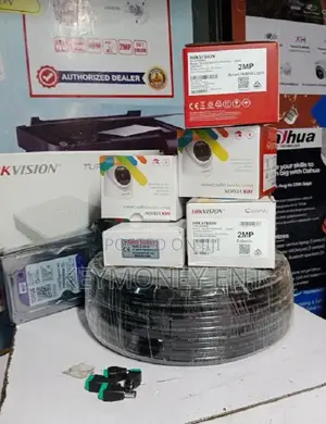 4 CCTV Smart Hybrid Full Color Hikvision CCTV Cameras