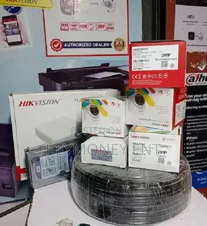 Full Color(24/7) Color Vu CCTV Cameras 4 CCTV Complete Kit