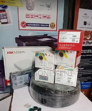 Hikvision 4 CCTV CAMERA FULL Color With Color Night Vision