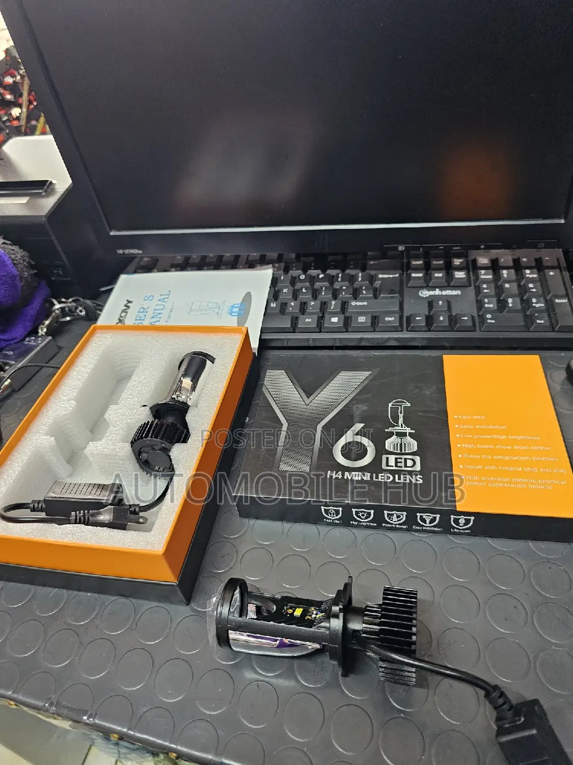 Y6 Projector Led Bulbs H4
