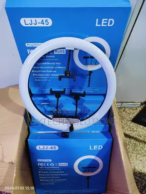 Vedio LJJ 18 Inches Ringlight With Touch Options