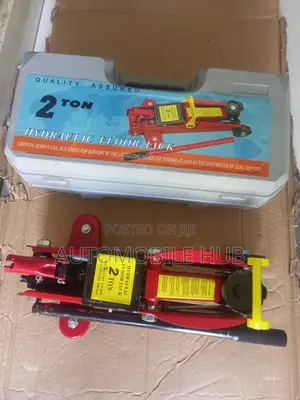 Mini Garage Hydraulic Floor Jack 2ton Red