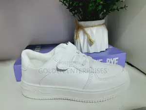 White Kid's Sneakers, Size 25-37