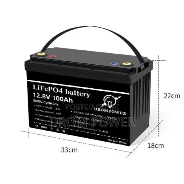 Lithium Battery 12v 100ah / 1280wh Stand Alone