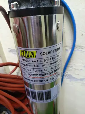 Solar Submersible Water Pump 110m 750w