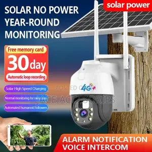 4G Solar CCTV Camera (Night Vision)