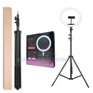 Ringlight 10" With 2.1 M Tripod Stand/Adjustable Led Light