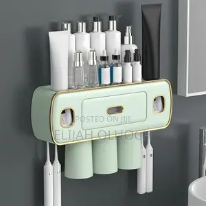 Toothbrush and Toothpaste Holders