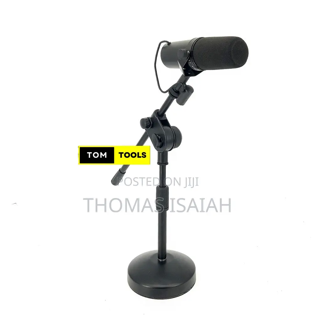 Large Heavy Duty Adjustable Desktop Microphone Mic Stand
