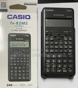Casio Fx 82ms 2nd Edition Scientific Calculator
