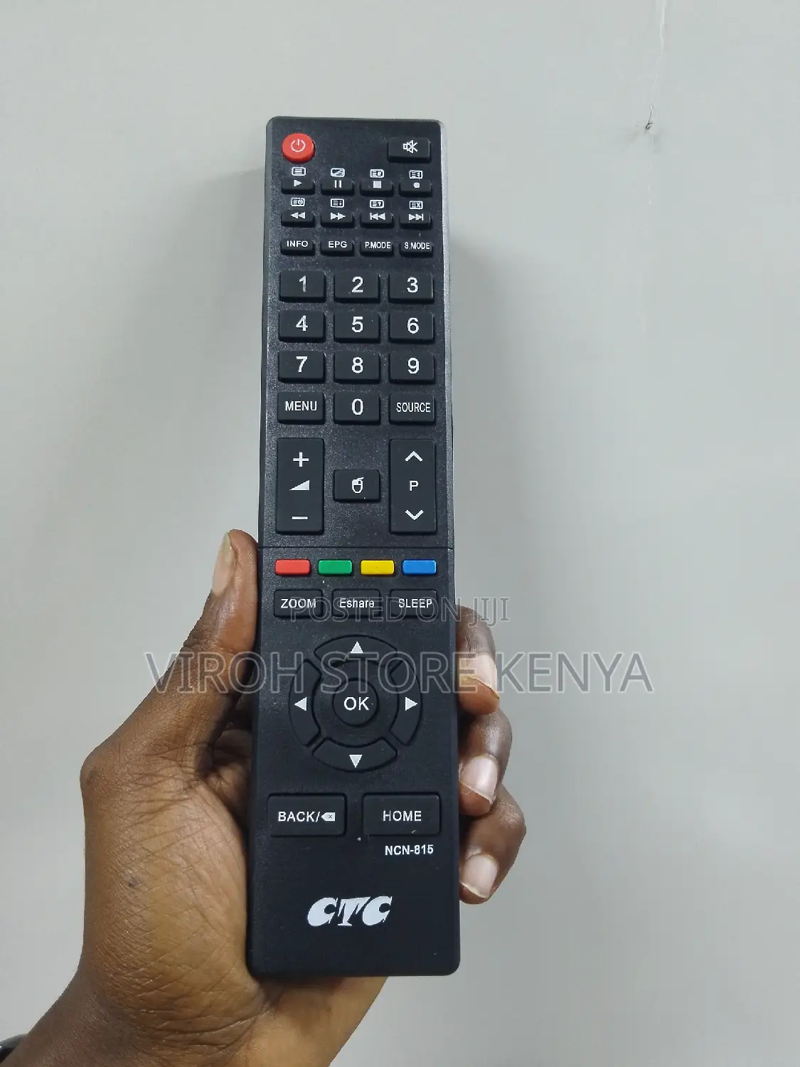 CTC Smart Tv Remote Control + Free Batteries