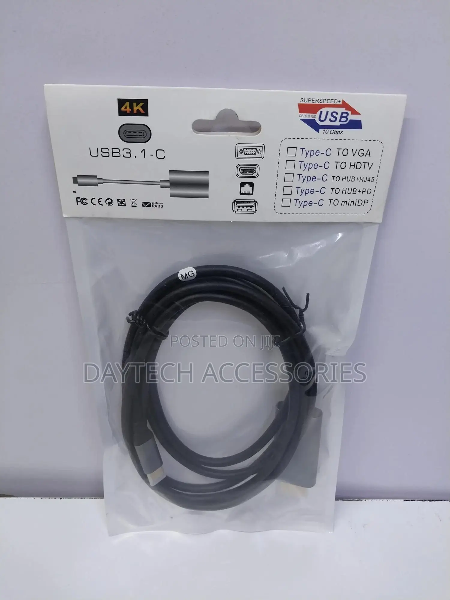 Type-C to Hdmi 2.0b Video Adapter Cable