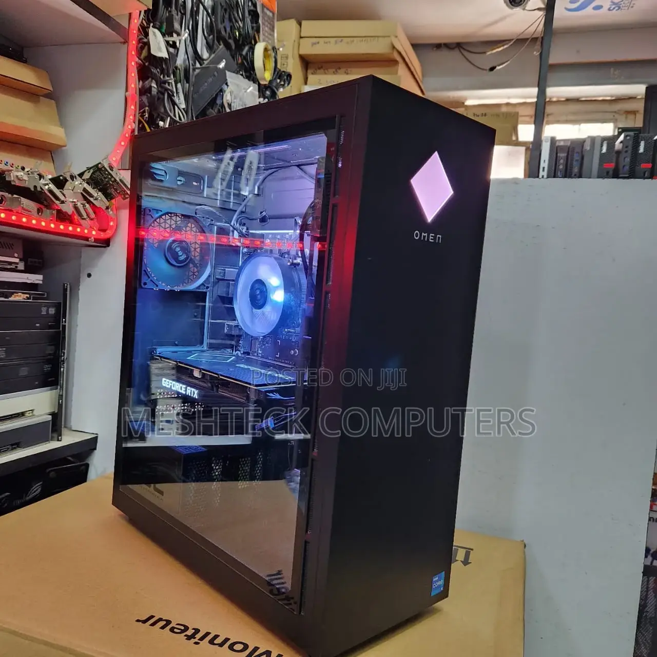 New Desktop Computer HP Omen 25L 16GB Intel Core I5 HDD+SSD 512GB