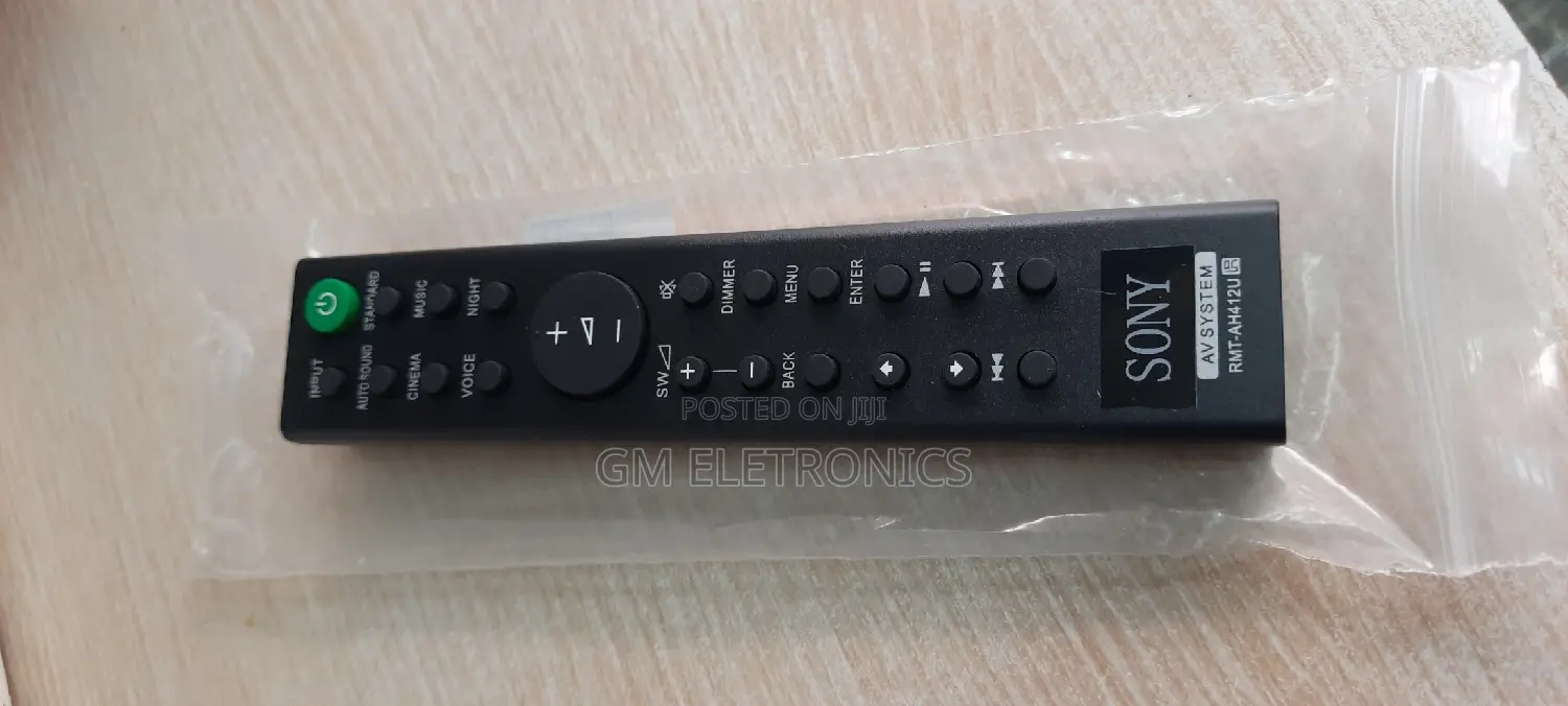 Sony Soundbar Remote: Ht-S700rf Ht-S500rf Ht-S20r Ht-S100f