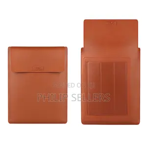 Leather Laptop Bag Sleeve Cover With Stand Mouse Pad Compute