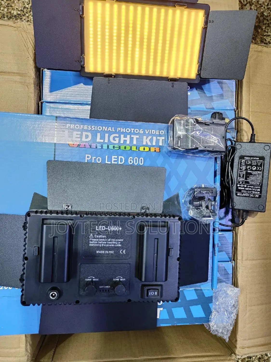 Pro Photo Pro Led 600 With With Two Battery