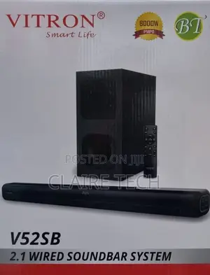 2.1CH Vitron V52SB Sound Bar System