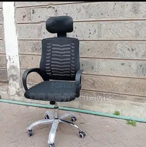 Modern Mesh Heavy Comfortable Armrest Chair