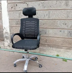 Modern Mesh Heavy Comfortable Armrest Chair