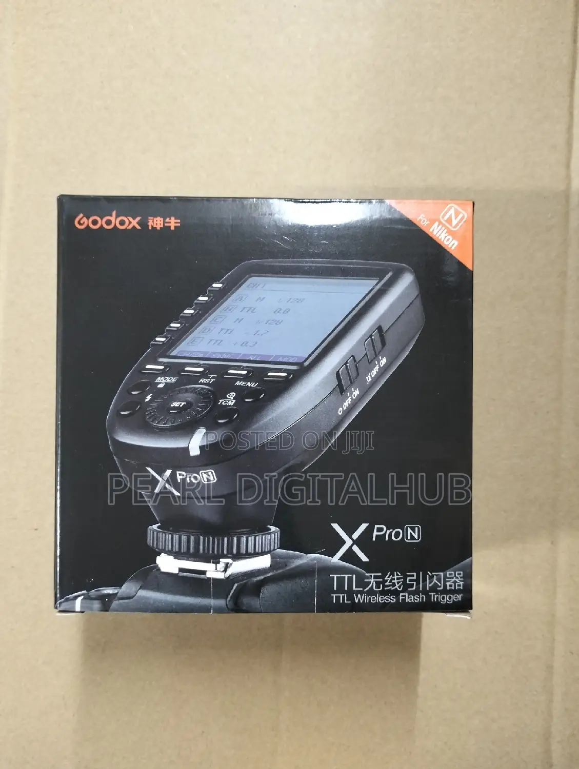 Godox Xpro TTL Wireless Flash Trigger for Nikon Camera.