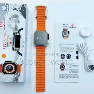 T800 Ultra Smart Watch-Wireless Charging