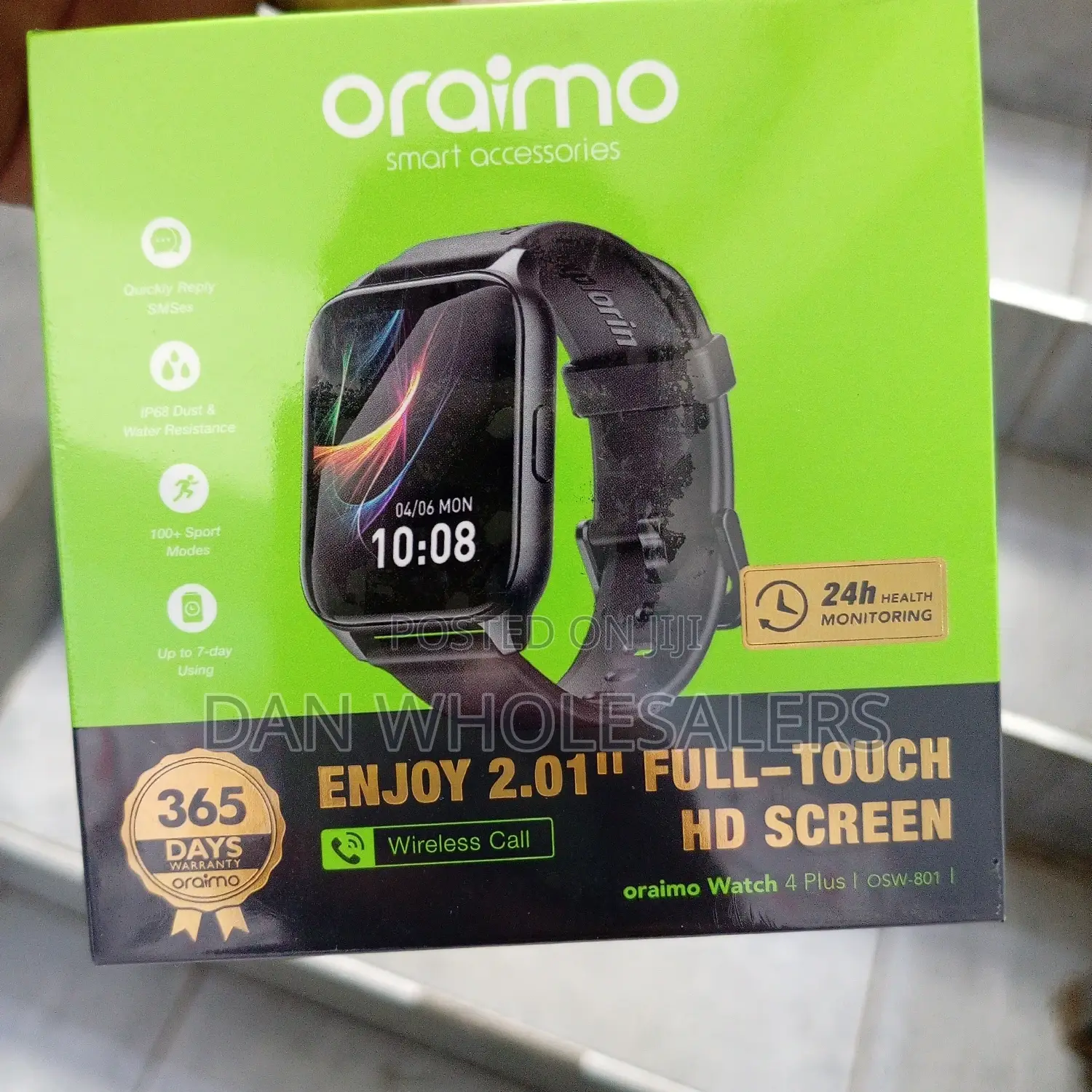 Oraimo Smart 4 Plus, Smart Watch