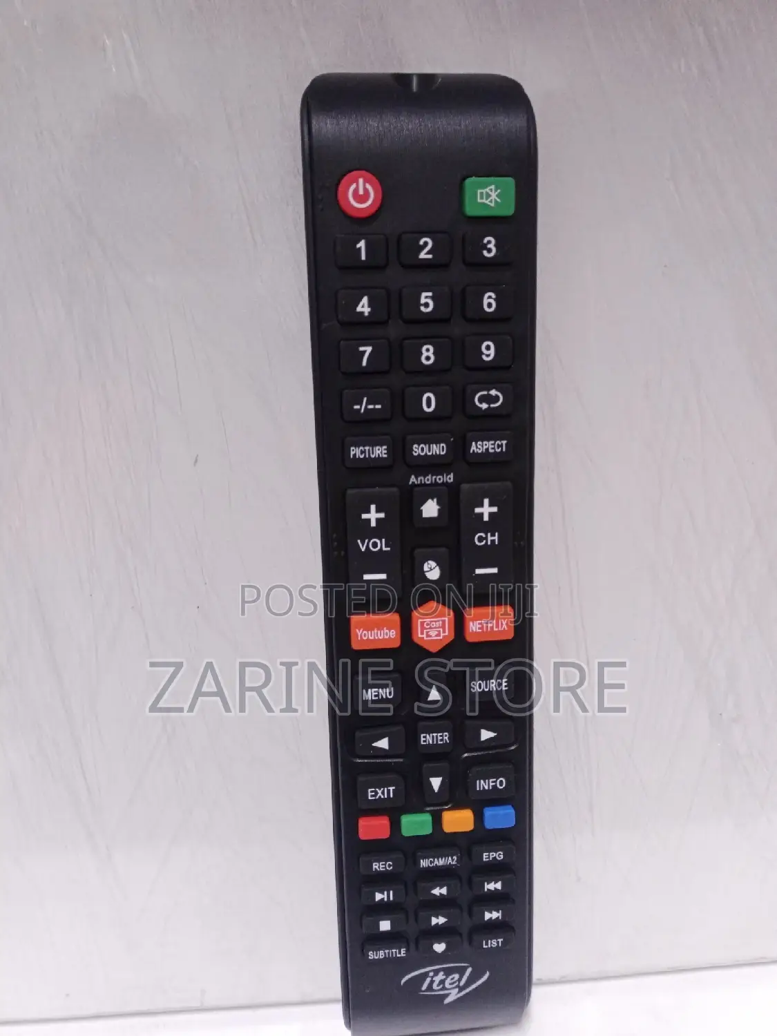 Itel Smart Tv Remote