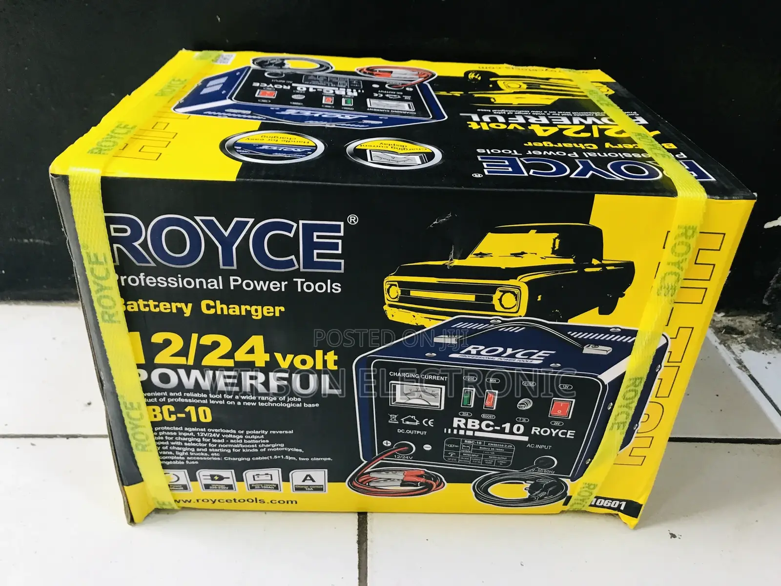 Royce Battery Charger. 12/24v