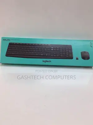 Logitech Wireless Keyboard Mouse Mk235