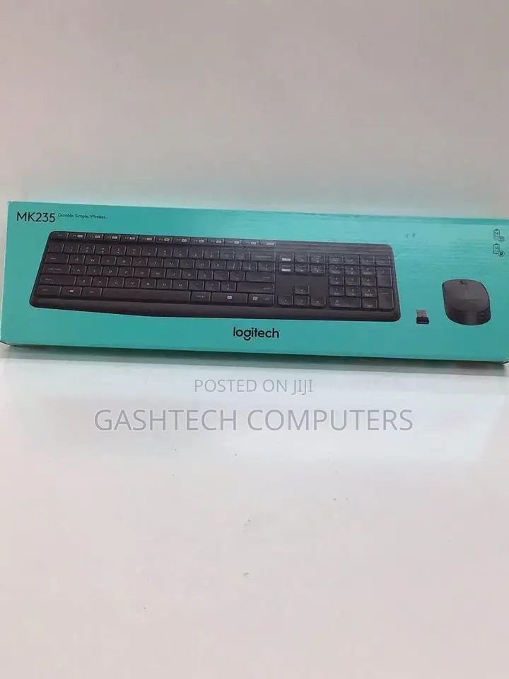 Logitech Wireless Keyboard Mouse Mk235