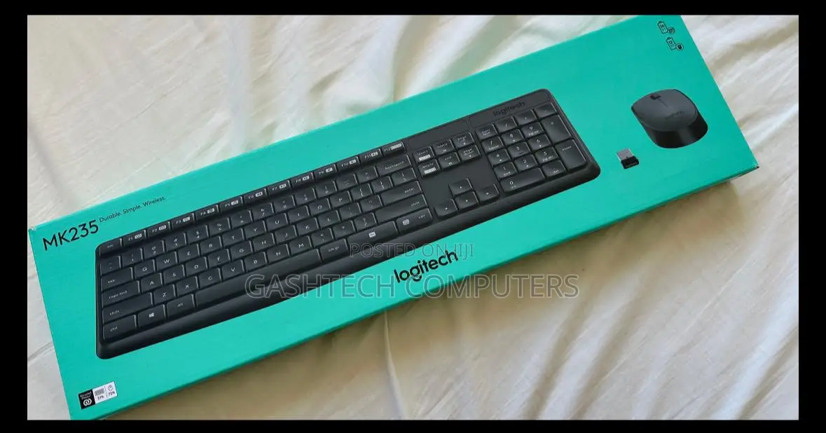 Logitech Mk235 Wireless Keyboard Mouse
